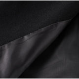 Classic Black Button-Up Coat