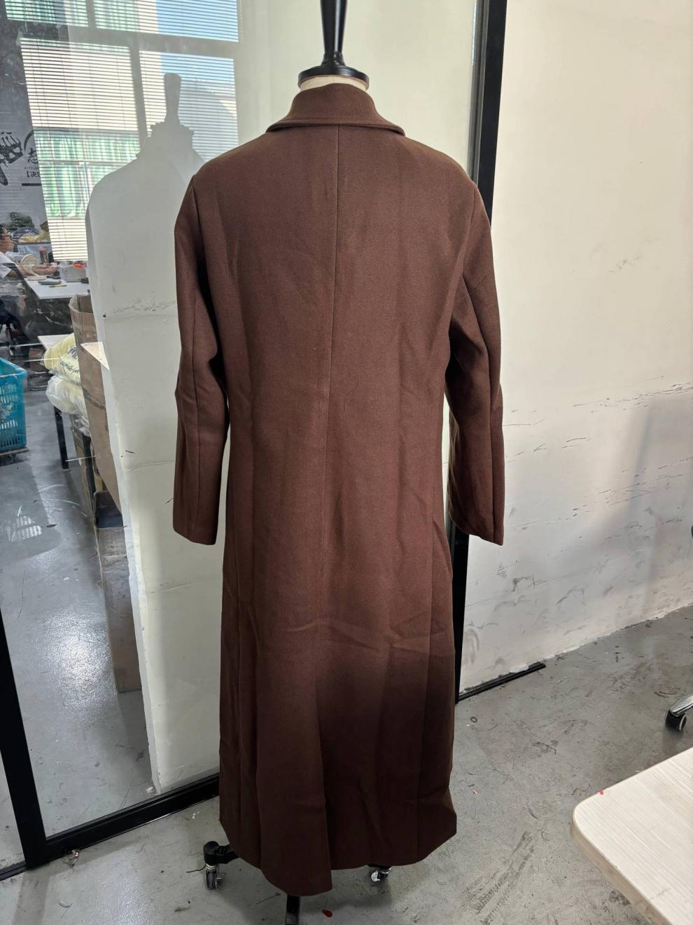 Elegant Brown Oversized Coat