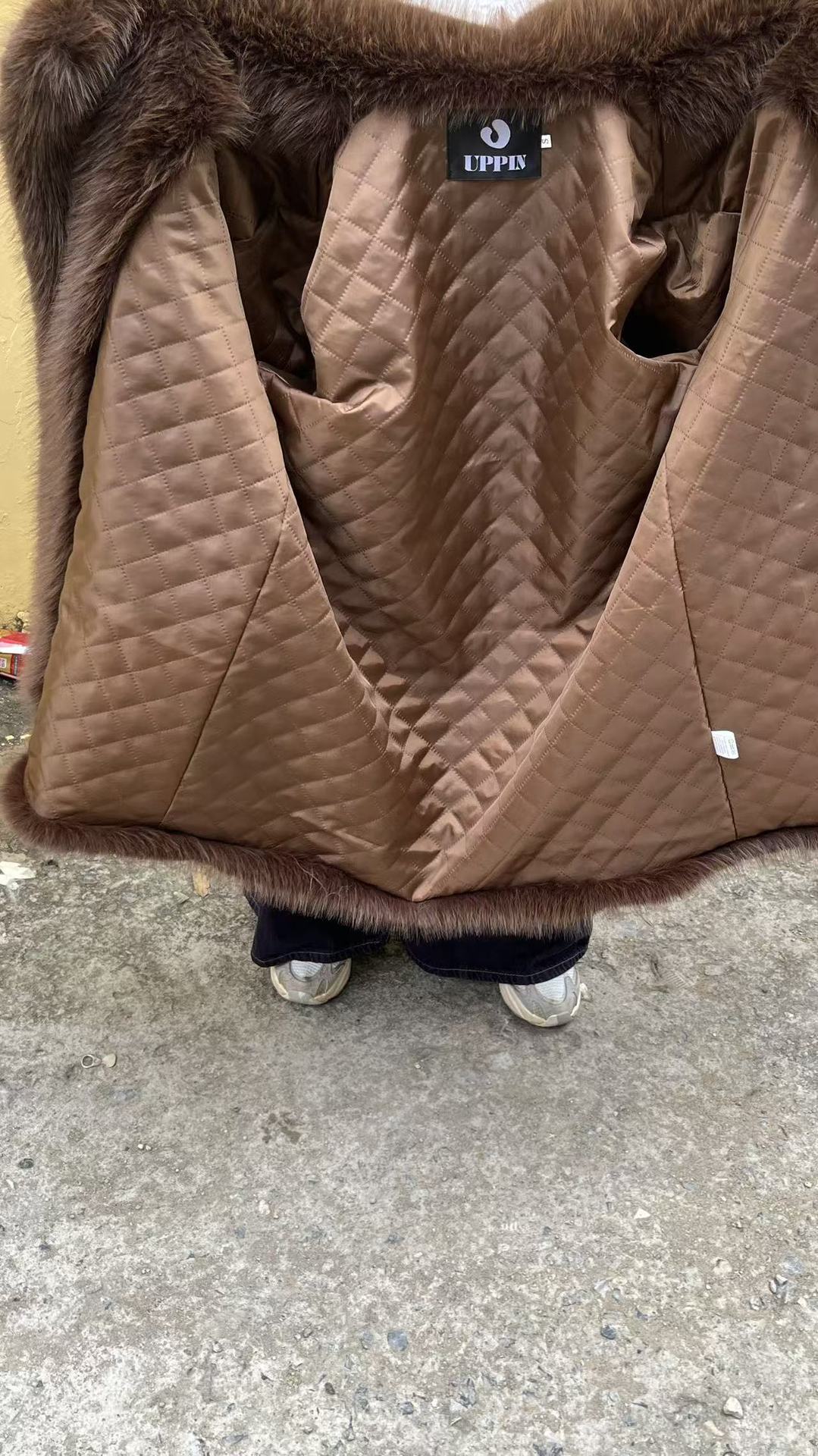 Faux Fur Oversized Coat