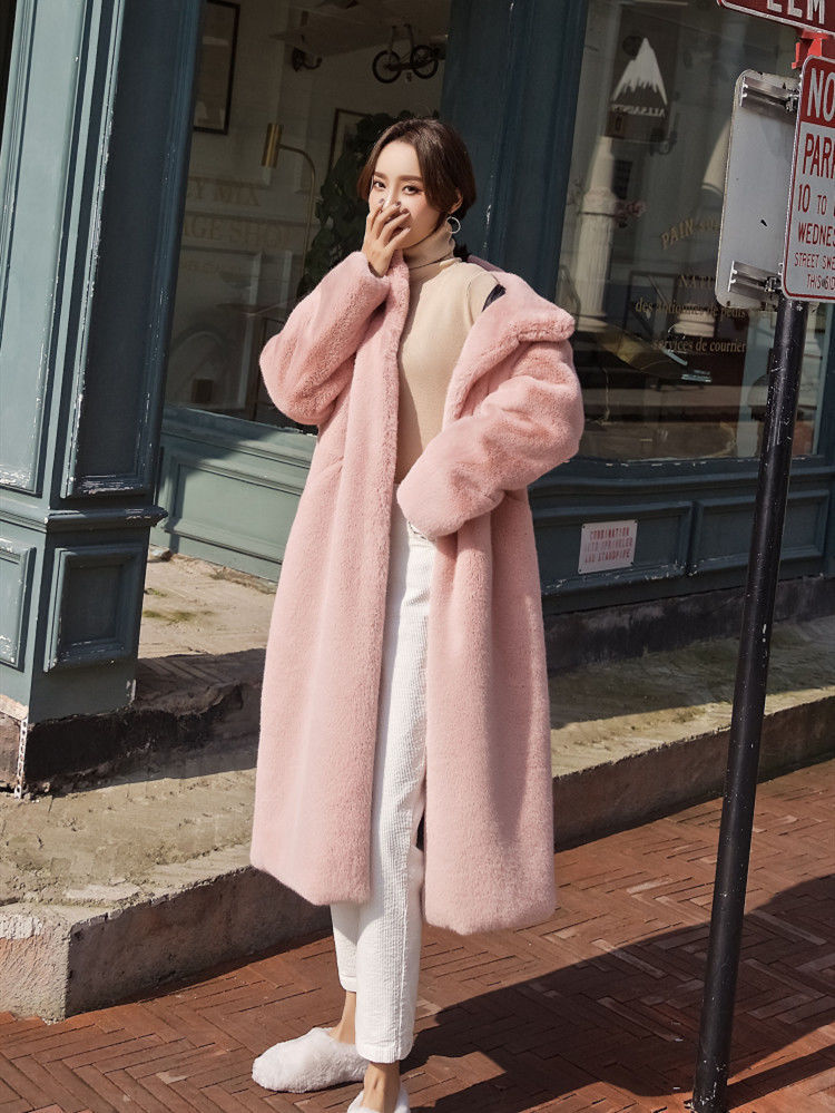 Cozy Luxe Faux Fur Long Coat