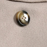 Classic Double-Breasted Long Coat