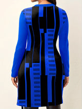 Modern Geometric Pattern Top