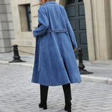 Oversized Double-Breasted Trench Coat