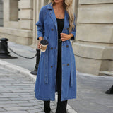 Oversized Double-Breasted Trench Coat