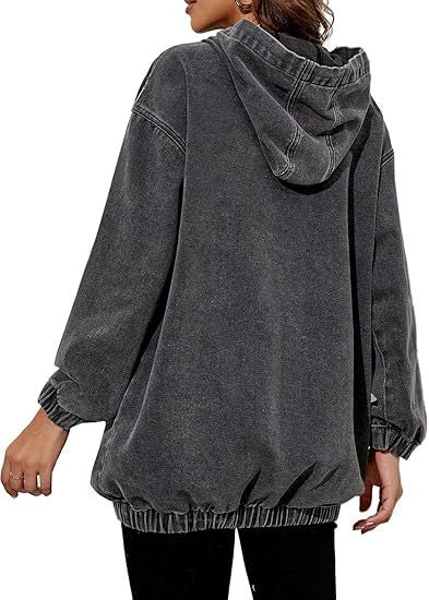 Oversized Hoodie with Front Pocket