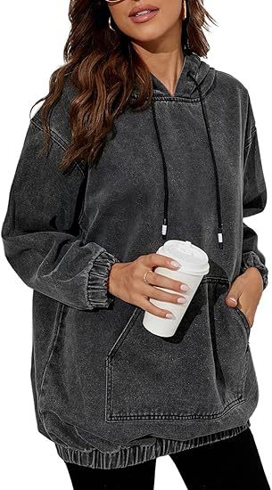 Oversized Hoodie with Front Pocket