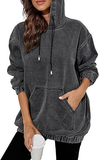 Oversized Hoodie with Front Pocket