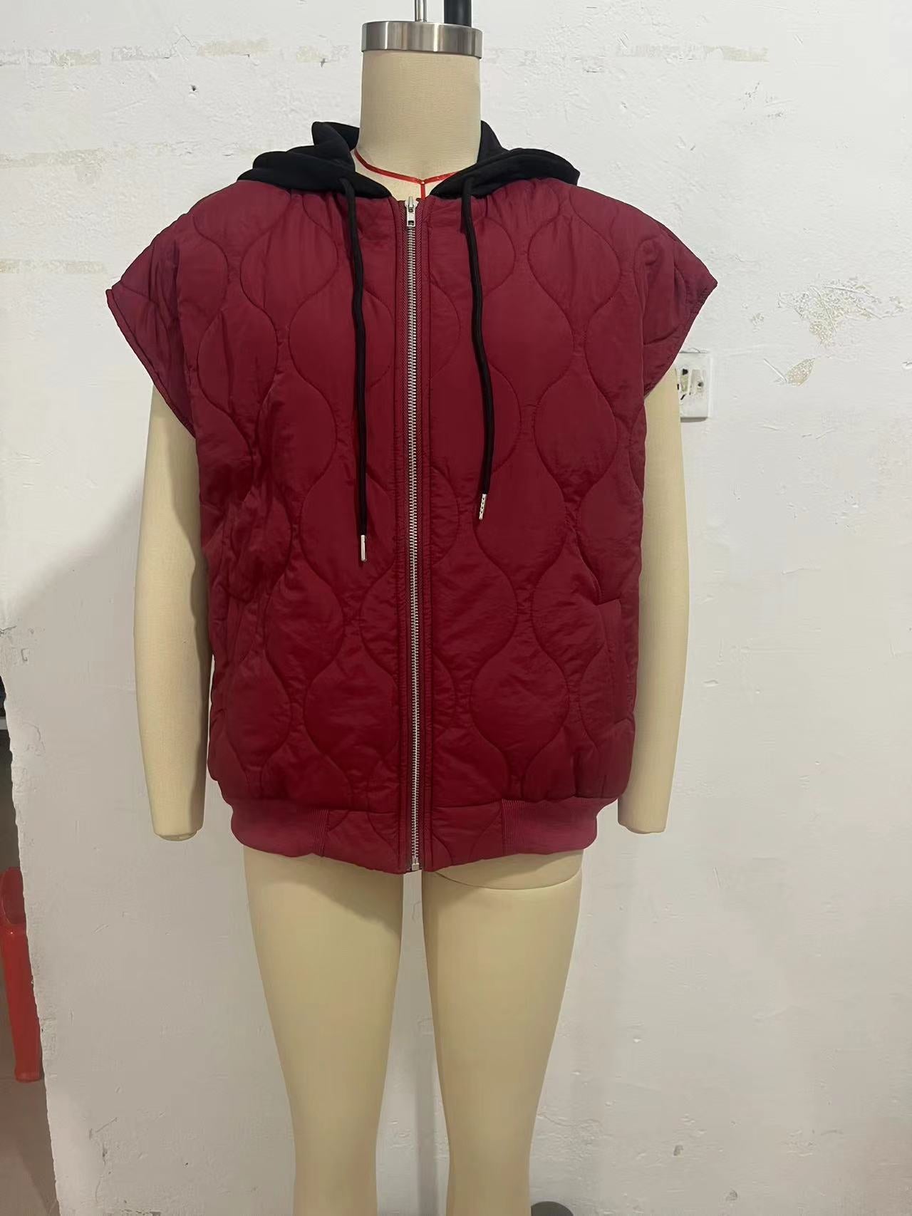 Quilted Sleeveless Vest Jacket