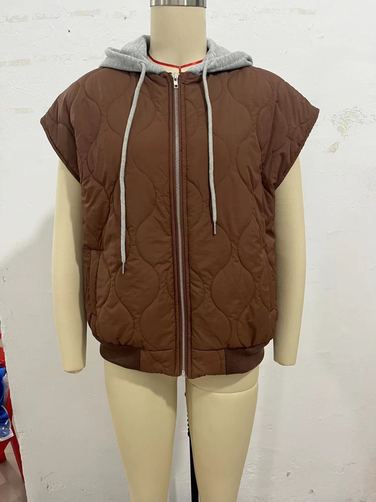 Quilted Sleeveless Vest Jacket