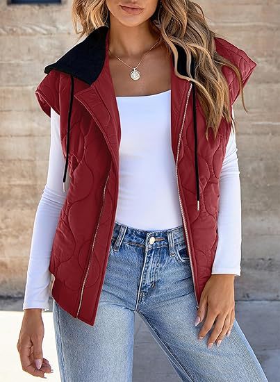Quilted Sleeveless Vest Jacket