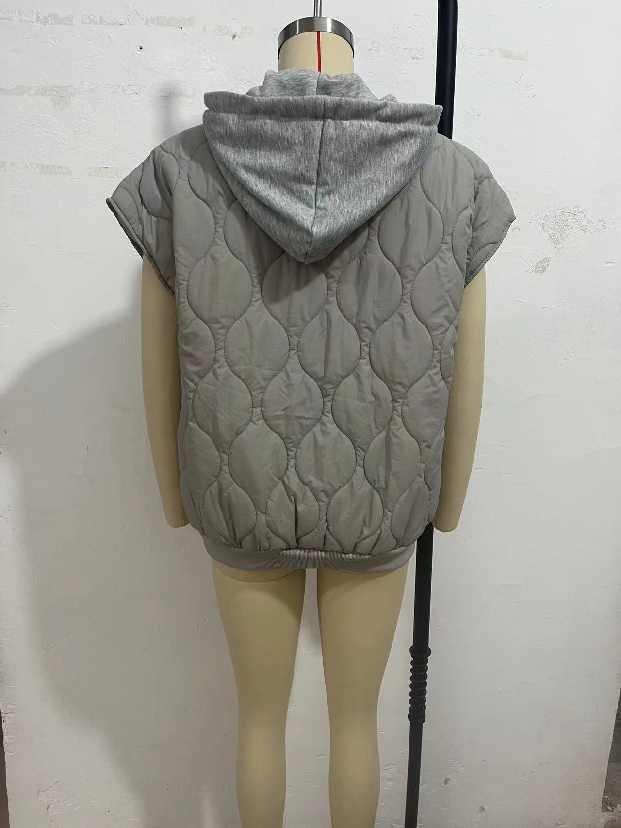 Quilted Sleeveless Vest Jacket