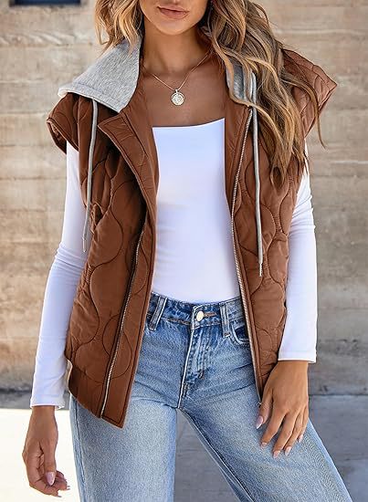 Quilted Sleeveless Vest Jacket