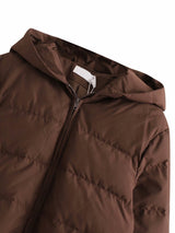 Stylish Puffer Jacket with Hood