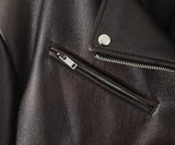 Classic Faux Leather Moto Jacket