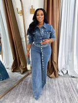 Chic Denim Co-ord Set
