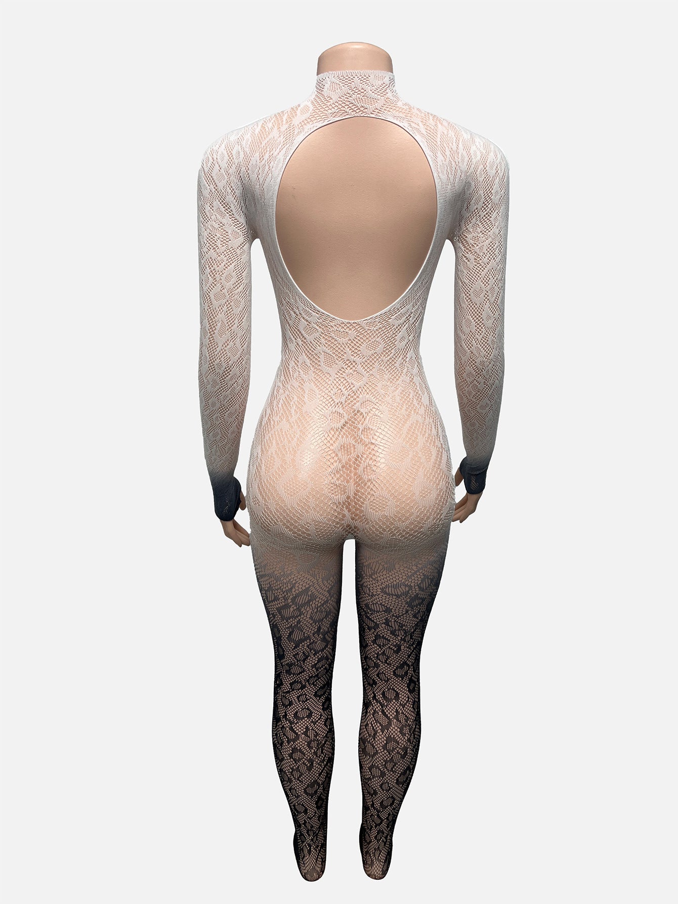 جمبسوت أنيق بنقش متدرج