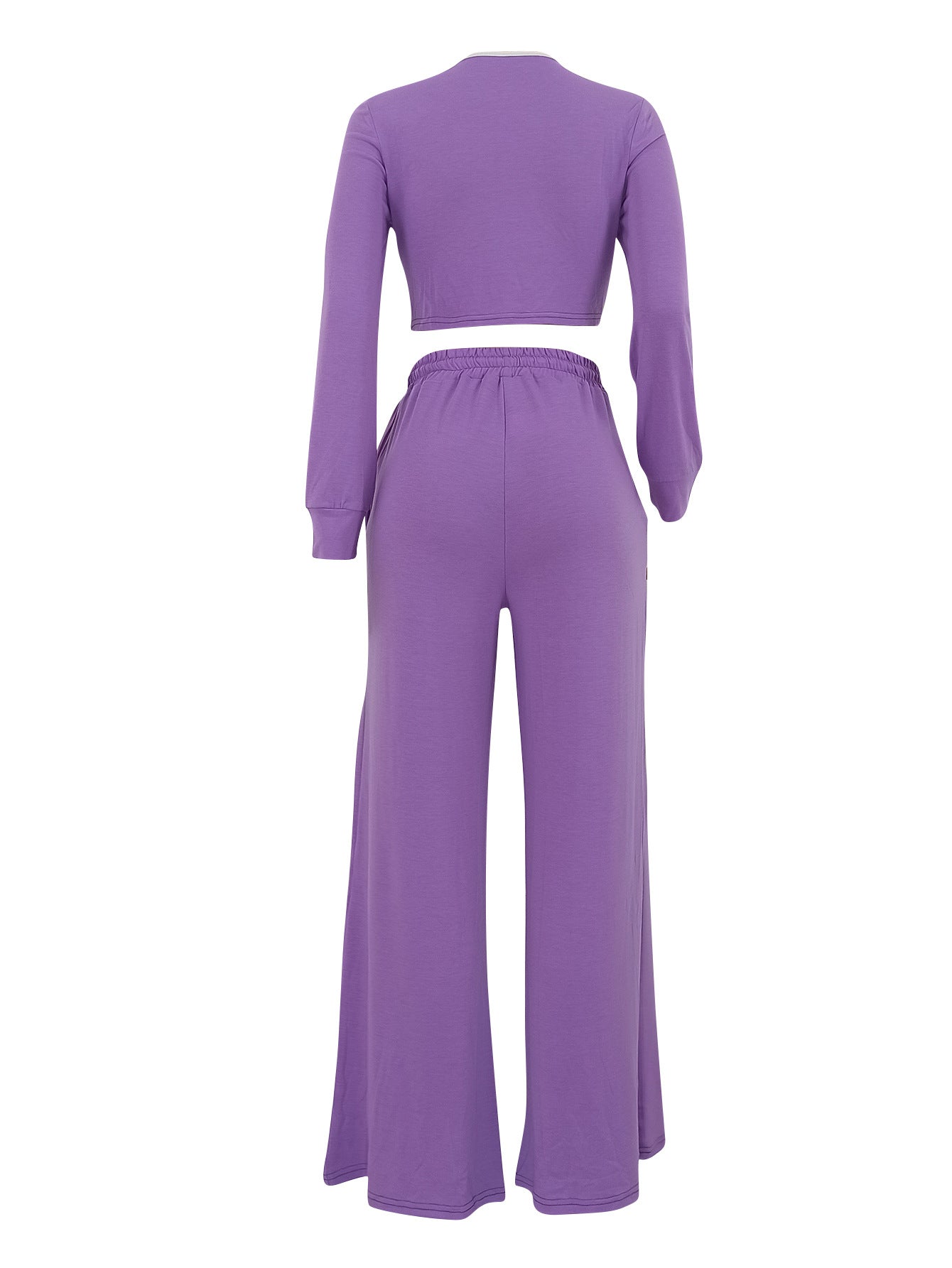 Athletic Tracksuit with White Stripes