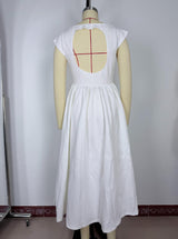 Elegant Sleeveless Maxi Dress