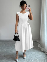 Elegant Sleeveless Maxi Dress