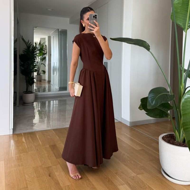 Elegant Sleeveless Maxi Dress