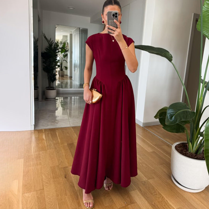 Elegant Sleeveless Maxi Dress