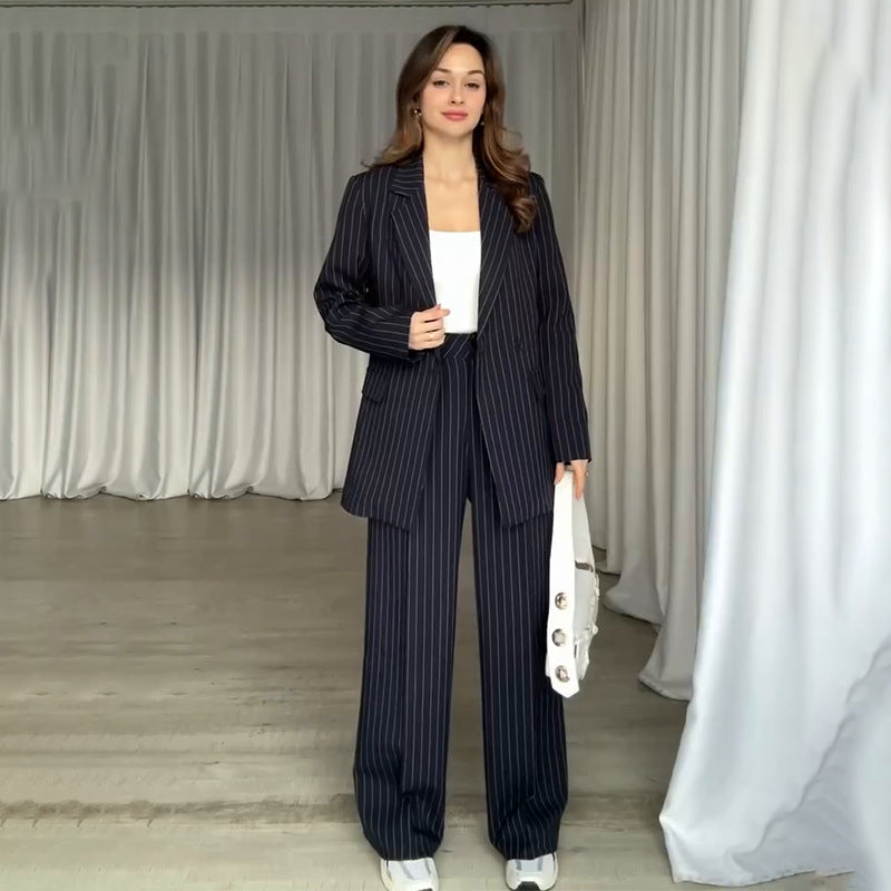 Stylish Pinstripe Suit for Women