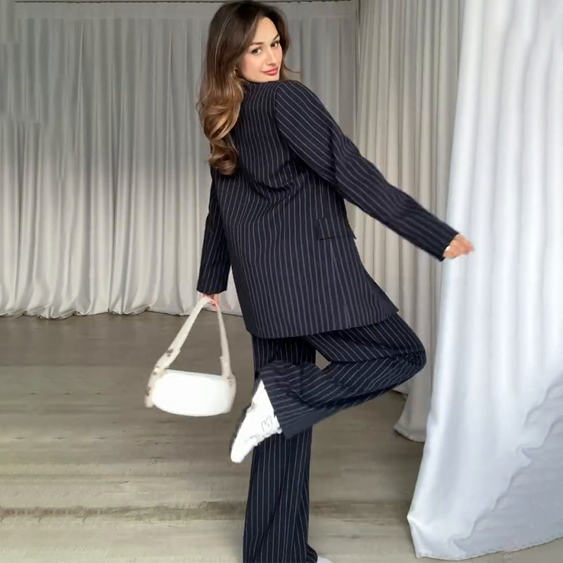 Stylish Pinstripe Suit for Women