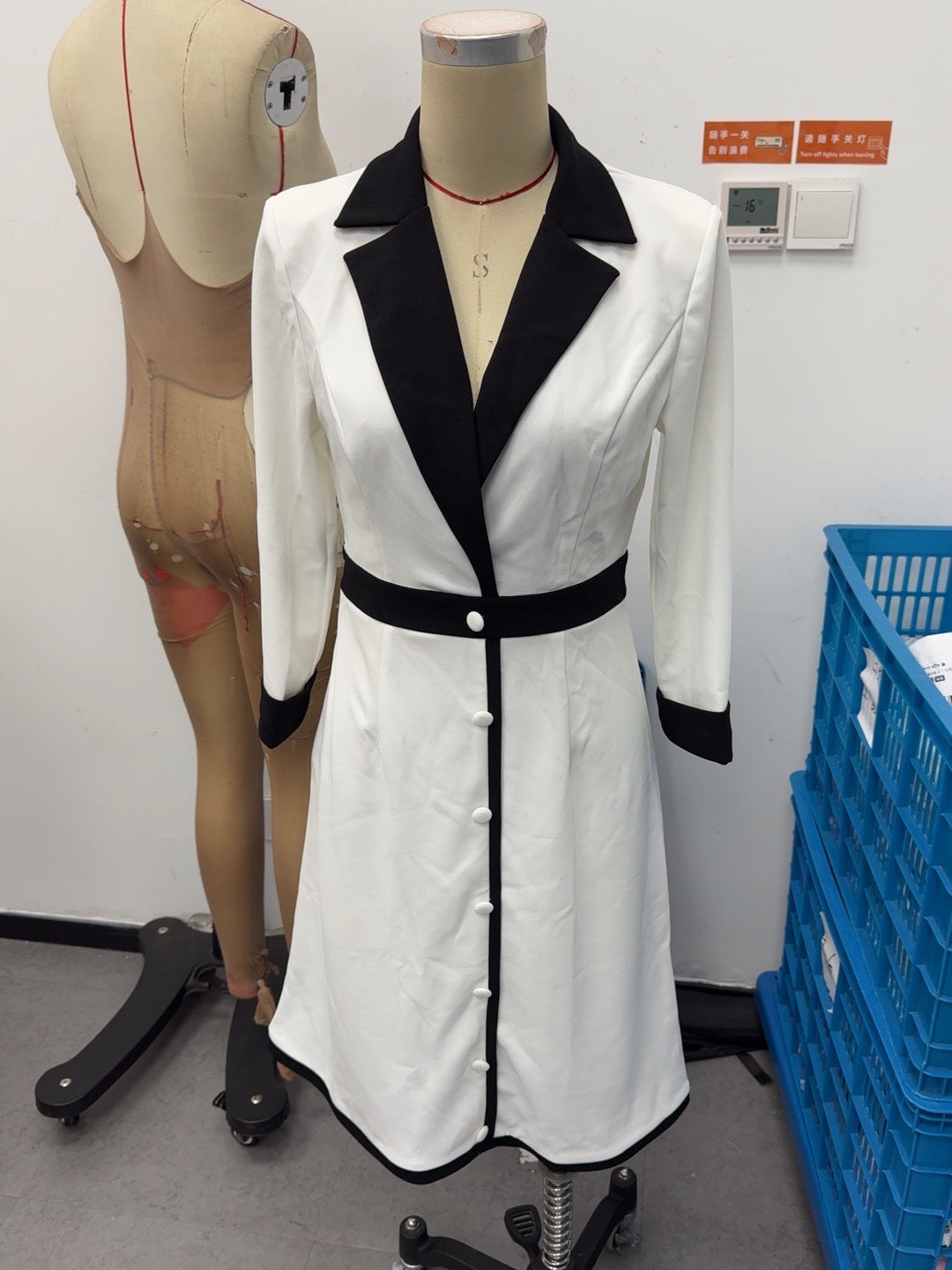 Elegant Classic Coat Dress