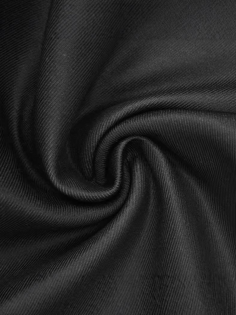 Color Block Midi Dress with Zipper Detail