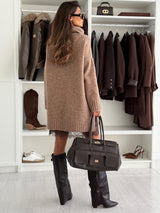 Oversized Turtleneck Sweater