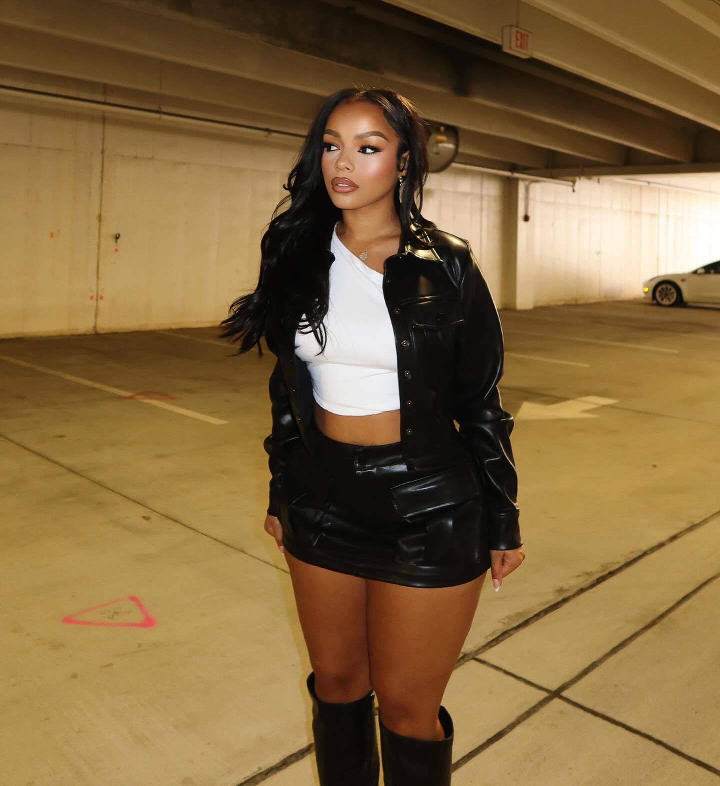 Urban Jacket & Mini Skirt Set