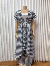 Striped Wide-Leg Sets