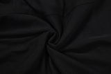 Glamorous Black Deep V Plunge Set