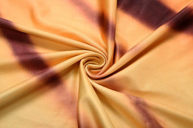 Animal Print Two-Piece Co-Ord Set with Fur Trim