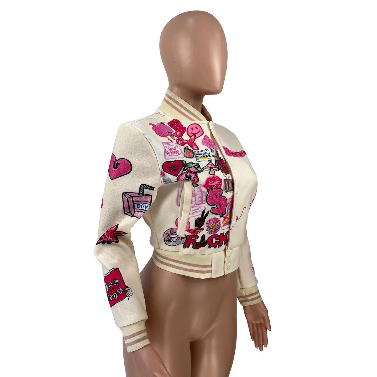 Bomber Jackets with Bold Patches