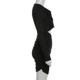 Elegant Cut-Out Bodycon Dress