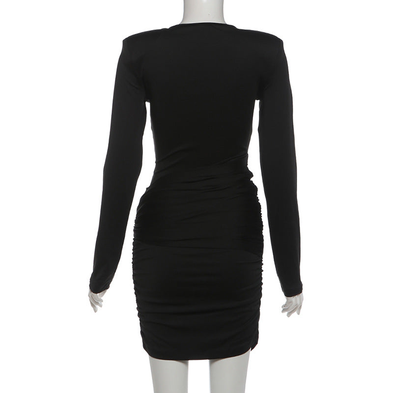 Elegant Cut-Out Bodycon Dress