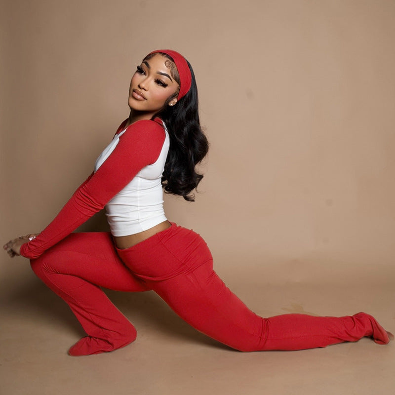 Long Sleeve Top & Pants Set