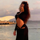 Cut-Out Top & Skirt Set