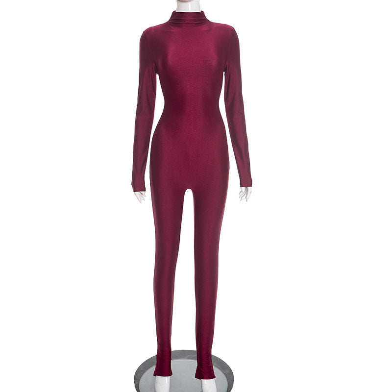 Seamless Long Sleeve Jumpsuit