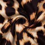 Leopard Print Crop Top & Shorts Set