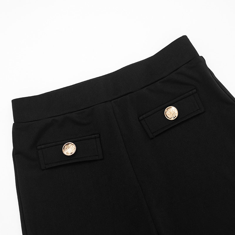 Leopard Print Cropped Top & Shorts