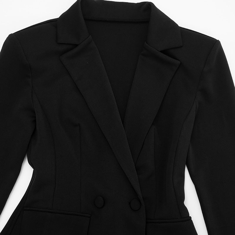 Double-Breasted Blazer Jacket