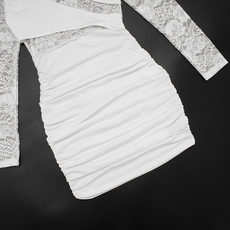 Elegant Bodycon Lace Dress