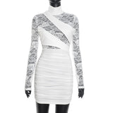 Elegant Bodycon Lace Dress