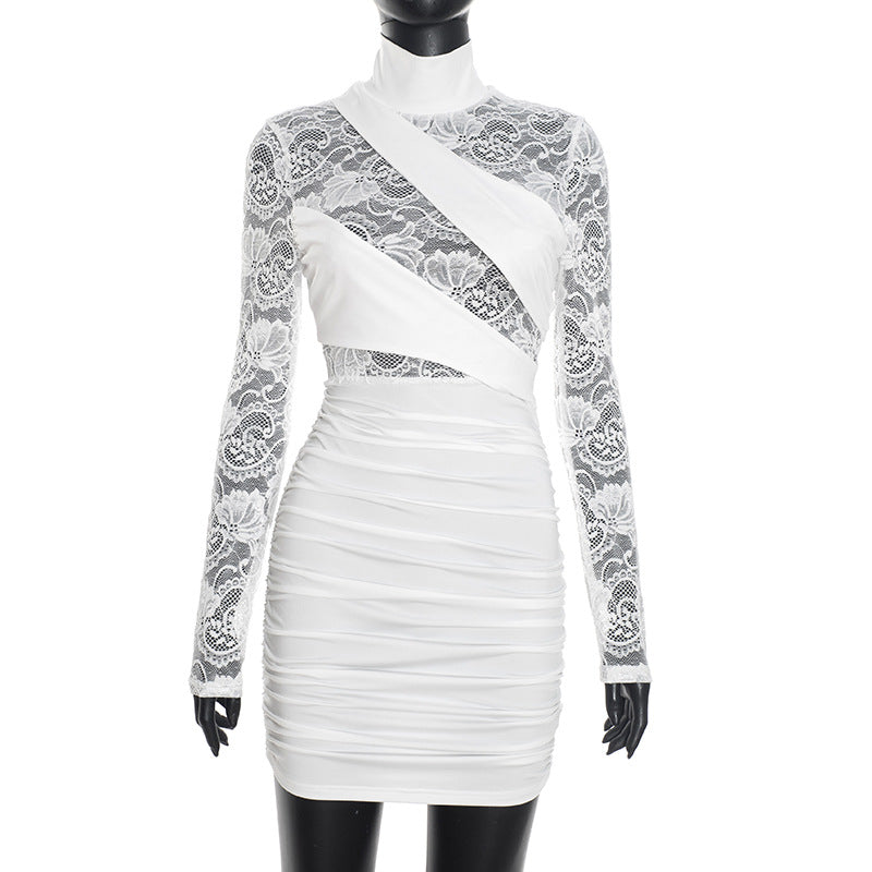Elegant Bodycon Lace Dress