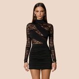 Elegant Bodycon Lace Dress