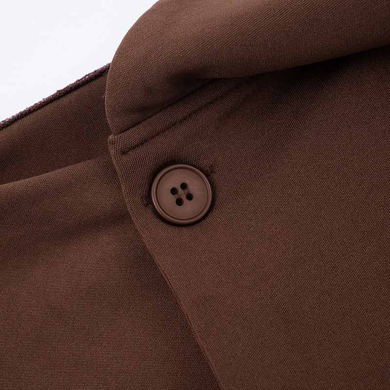 Long Sleeve Top & Asymmetric Layered Skirt