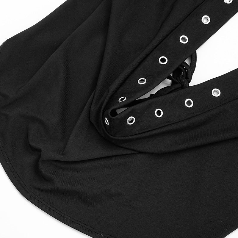 Halter Top with High-Waisted Capris