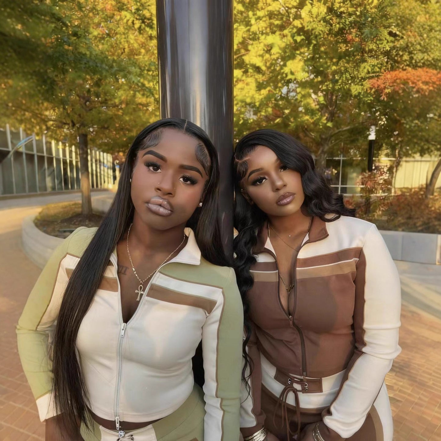 Stylish Two-Piece Track Suit